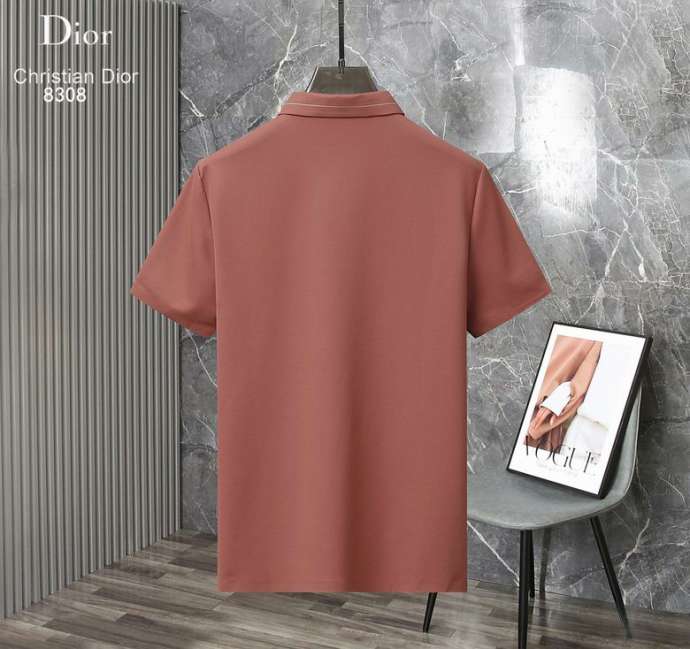Dior Polo Shirt Short _SKUDiorM-3XL26rn6120079